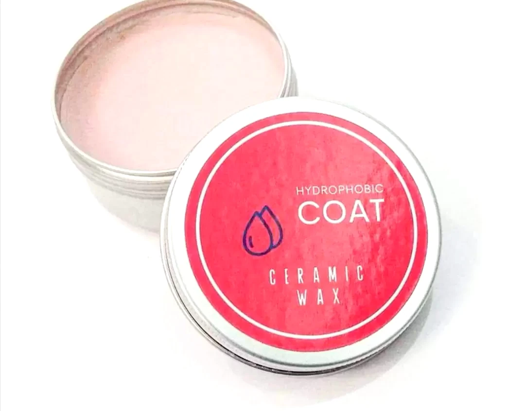 Hydrophobic coat ceramic wax