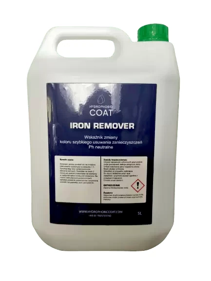 Hydrophobic coat Iron Remover